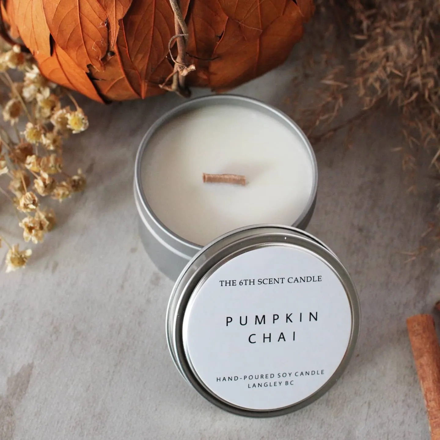 PUMPKIN CHAI SOY CANDLE