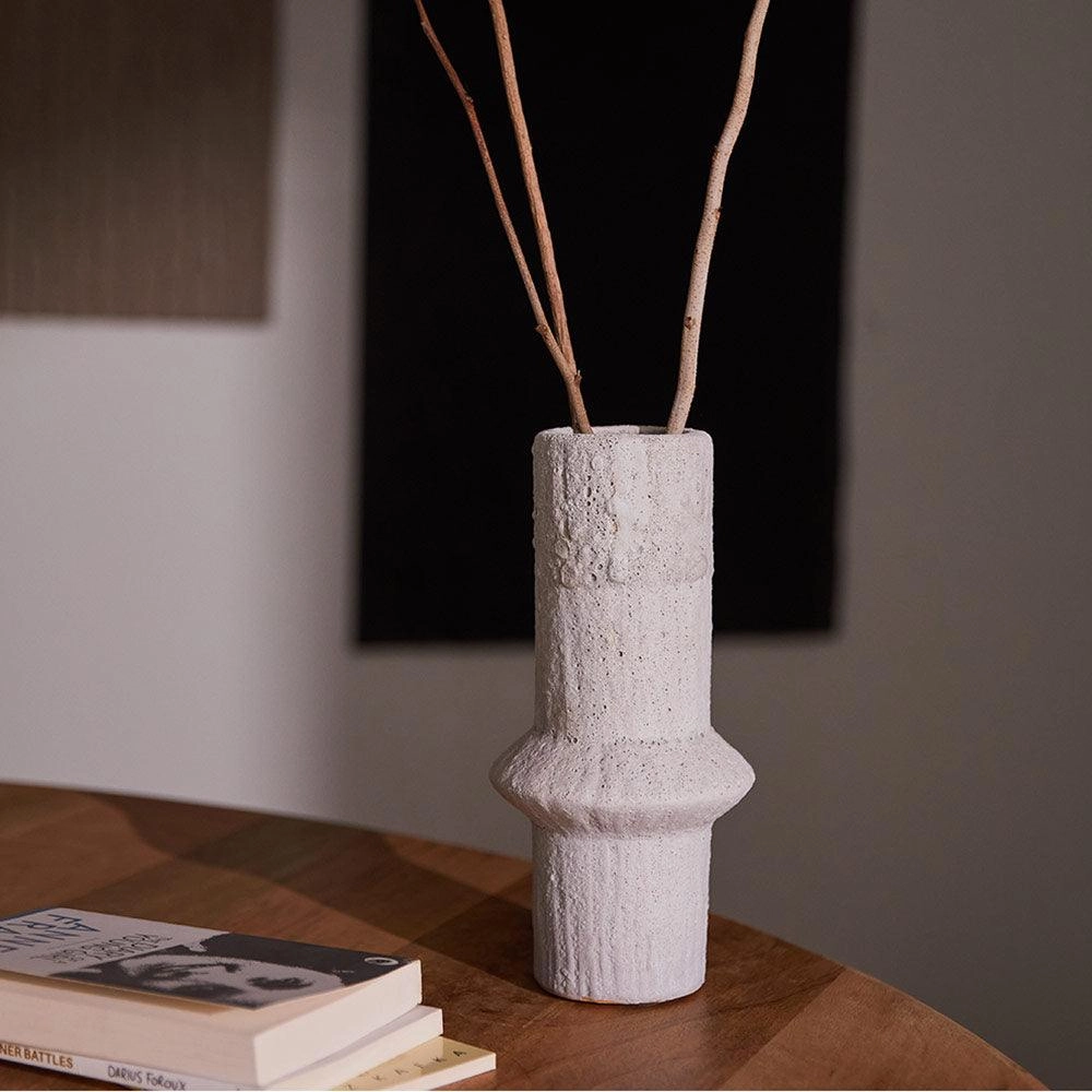 Quail Quest Ceramic Vase,hand-painted ceramic vase