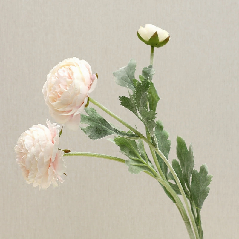 Ranunculus Artificial Silk Flower light pink RANUNCULUS0005-8