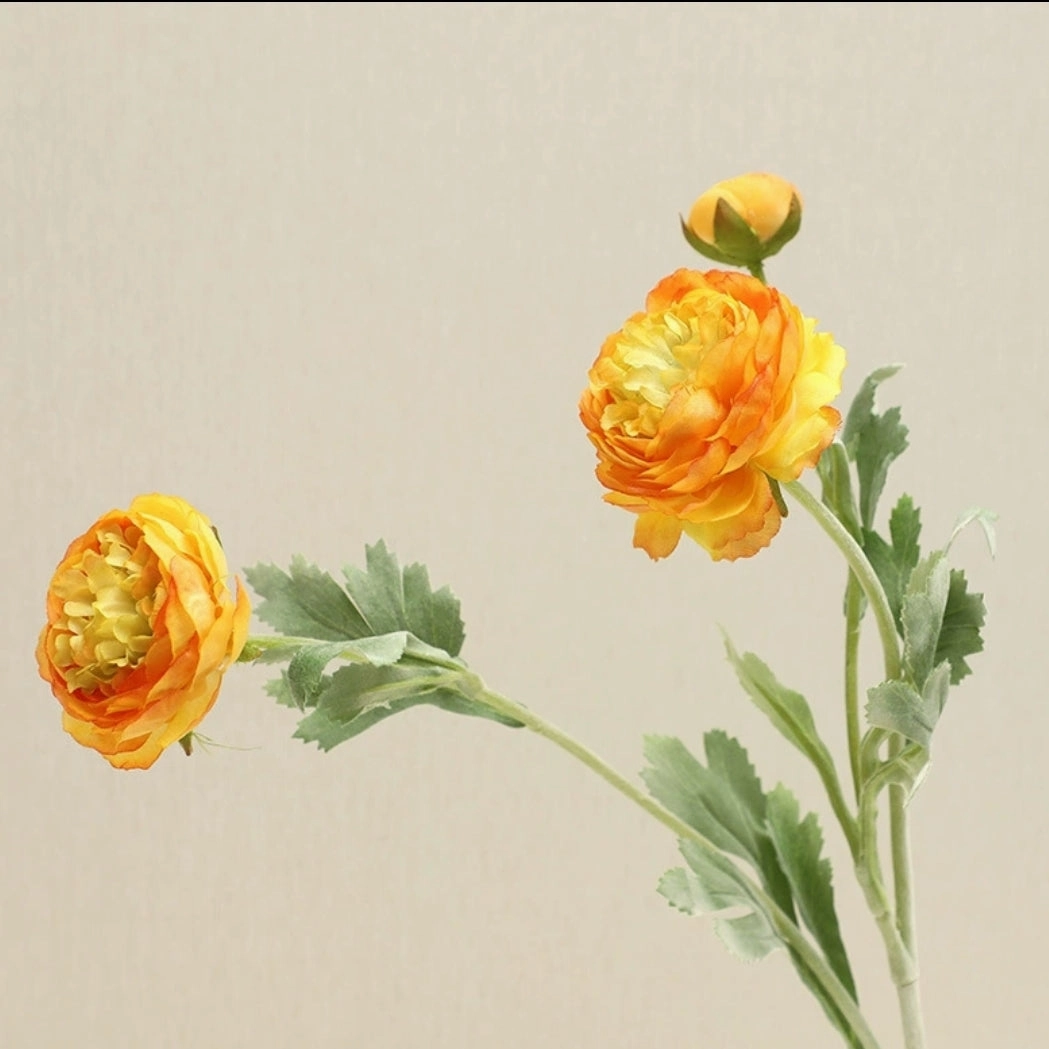 Ranunculus Artificial Silk Flower light pink RANUNCULUS0005-8