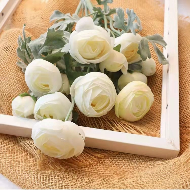 Ranunculus Artificial Silk Flower RANUNCULUS007-009