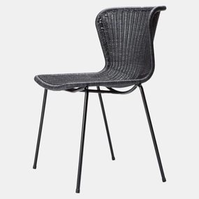 Rattan "Wing" Outdoor Dining Chair,garden field mower