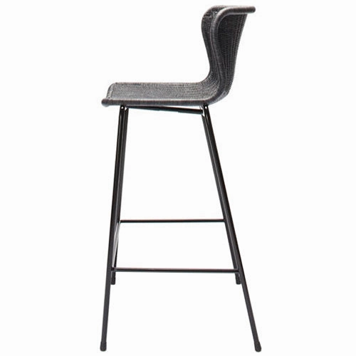 Rattan "Wing" Outdoor Stools