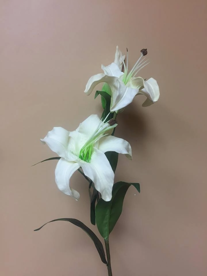 Real Touch Lily 29" - SB004CR realistic flower bouquet  