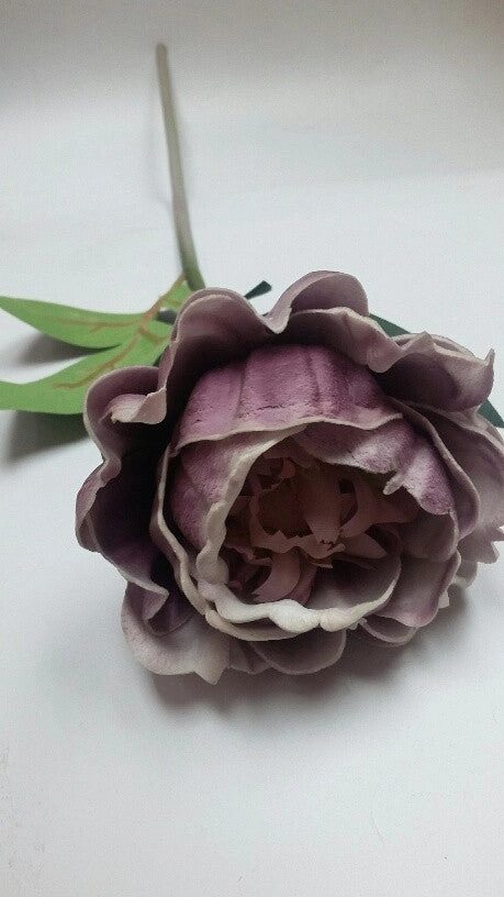 Real Touch Peony Single Stem SB250 (Lavender) -PEO4