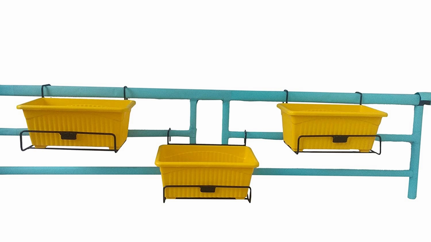 Rectangle Railing Planter Stand - 14"