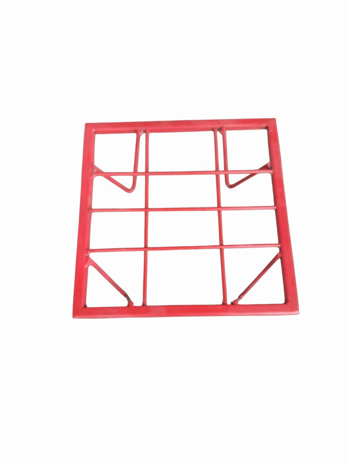 Red Sqaure Lightweight Metal Stand