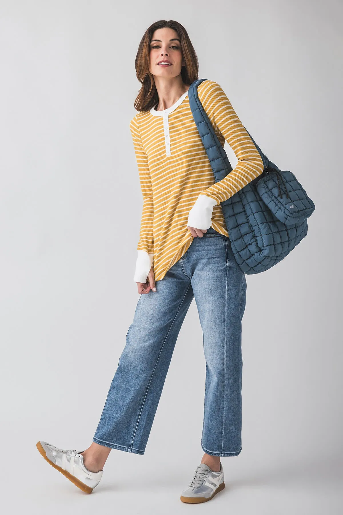 Risen Wren High-Waist Barrel Jeans