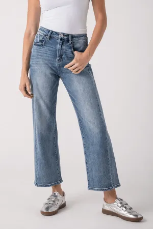 Risen Wren High-Waist Barrel Jeans