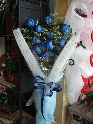 Rose No.34,faux bloom stem 
