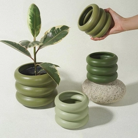 Round Bubble Vase & Planter,planting accessories kit