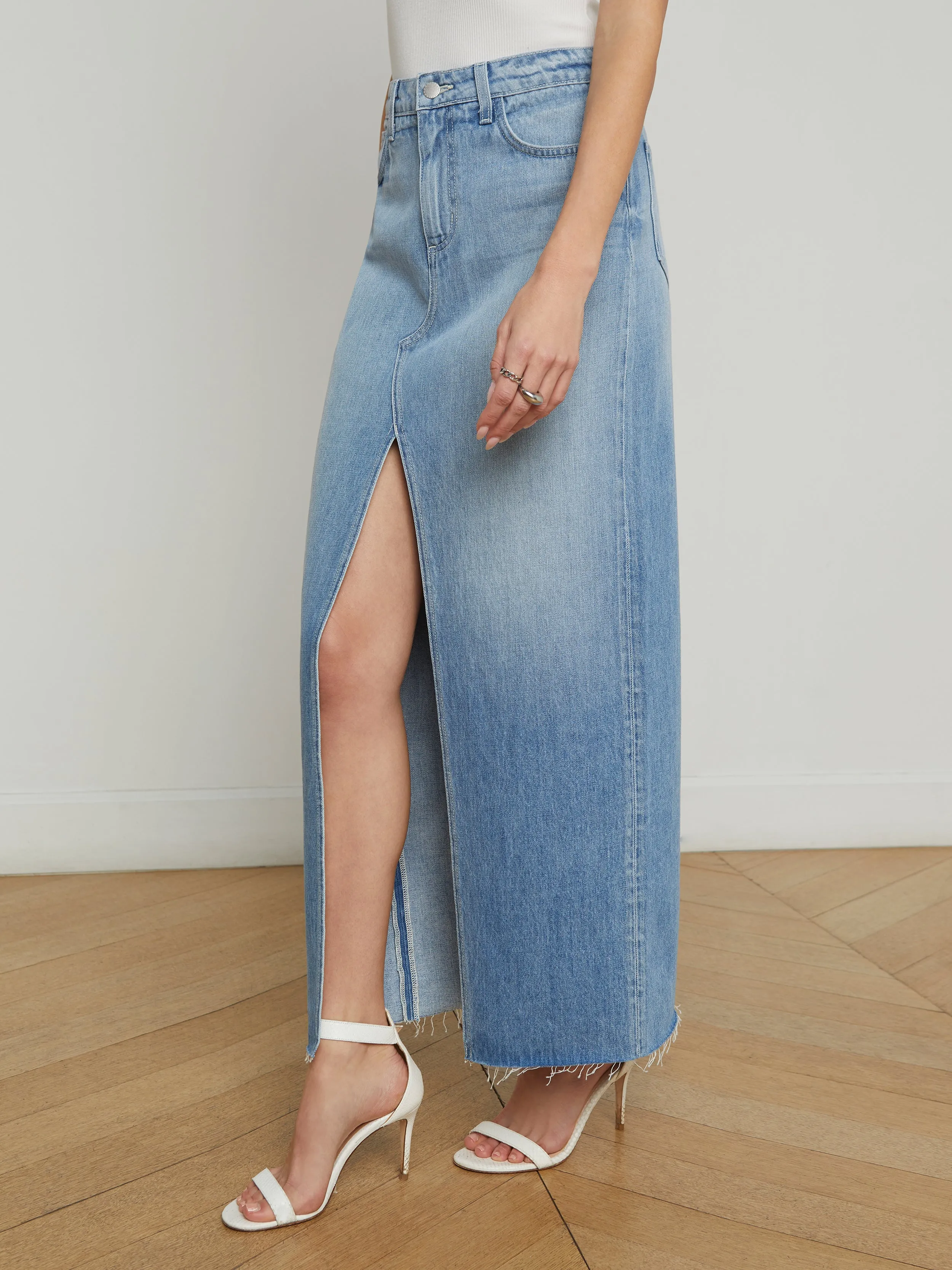 Rysa Denim Maxi-Rock