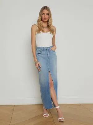 Rysa Denim Maxi-Rock