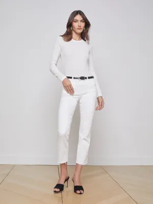 Sada Slim-Leg Cropped Jeans