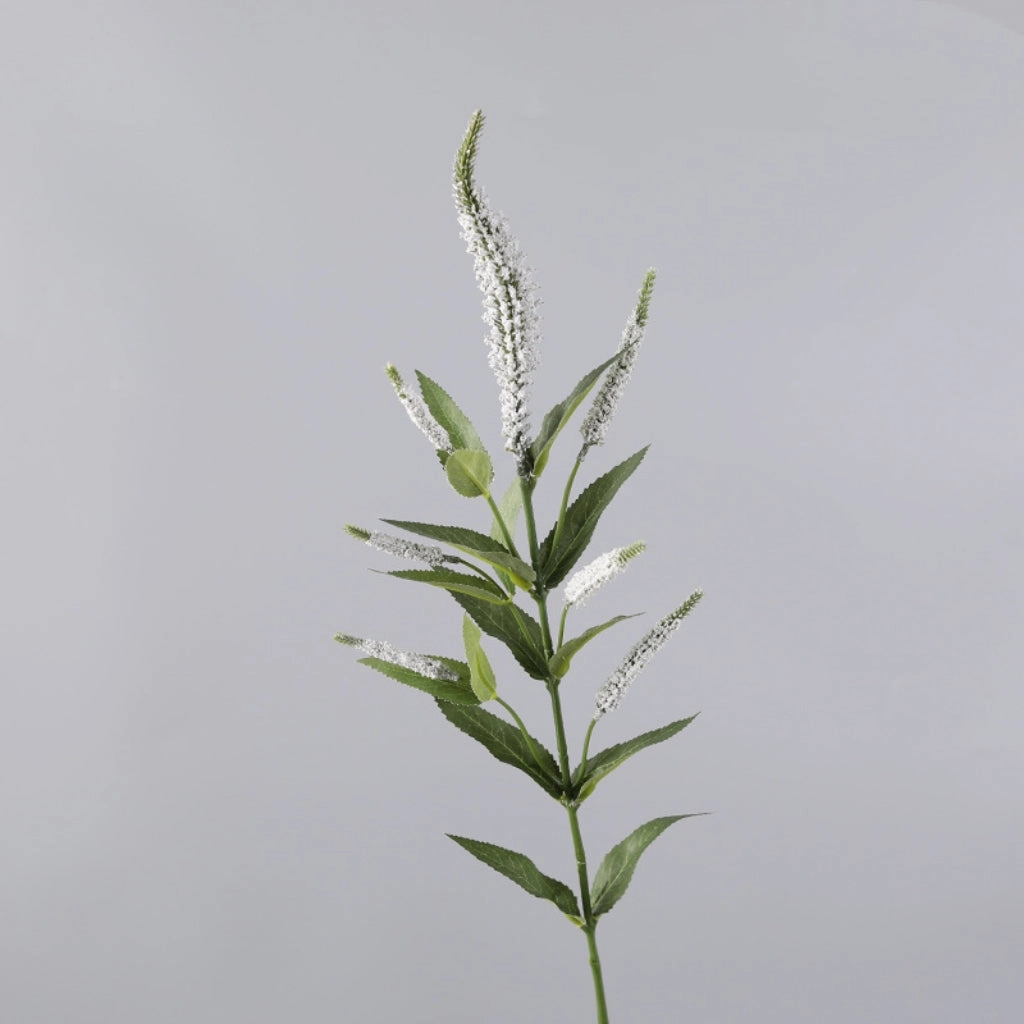 Sage Artificial Silk Flower White SAGE007,dried artificial flower