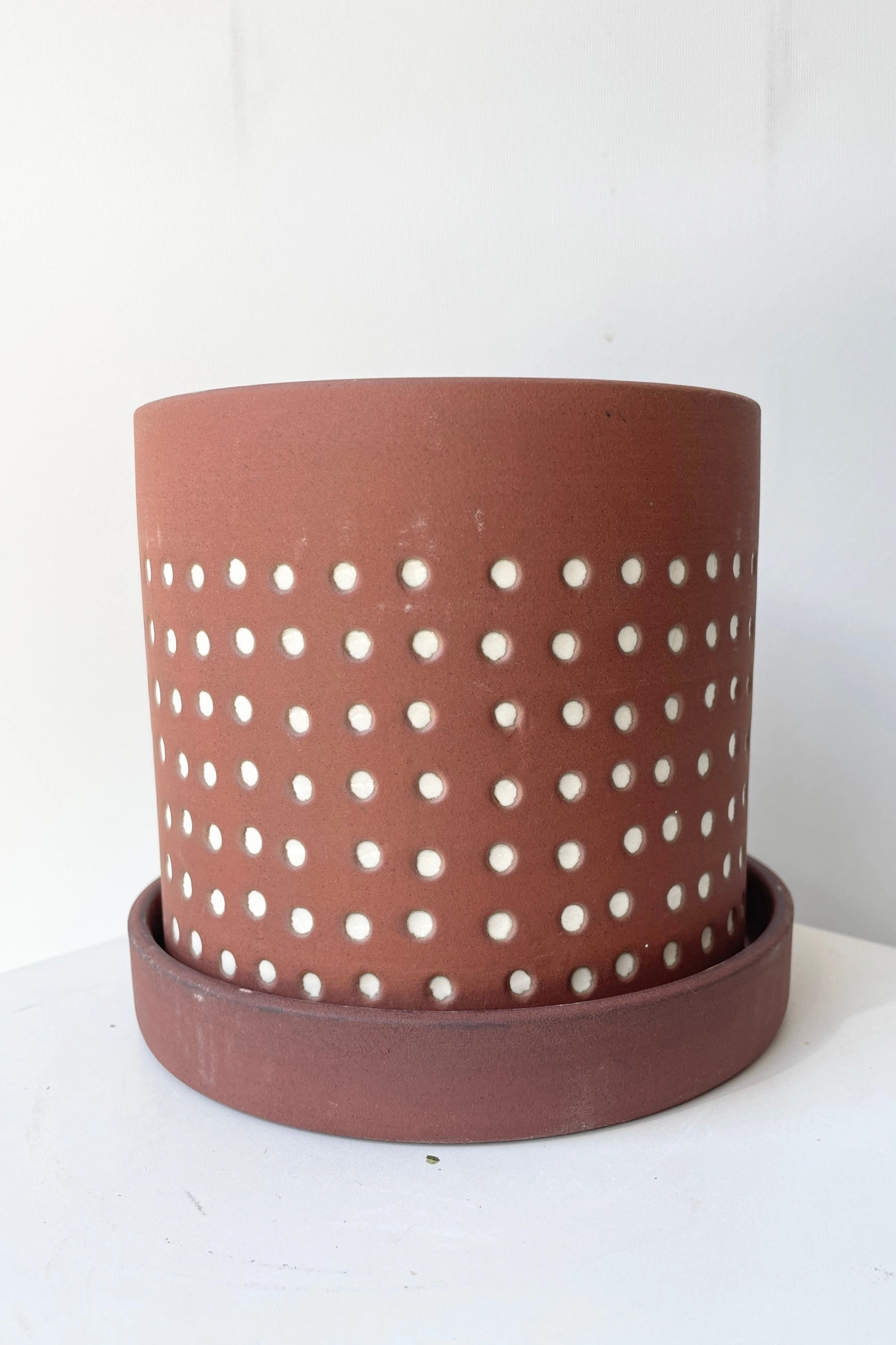 Salamanca Pot & Saucer Small