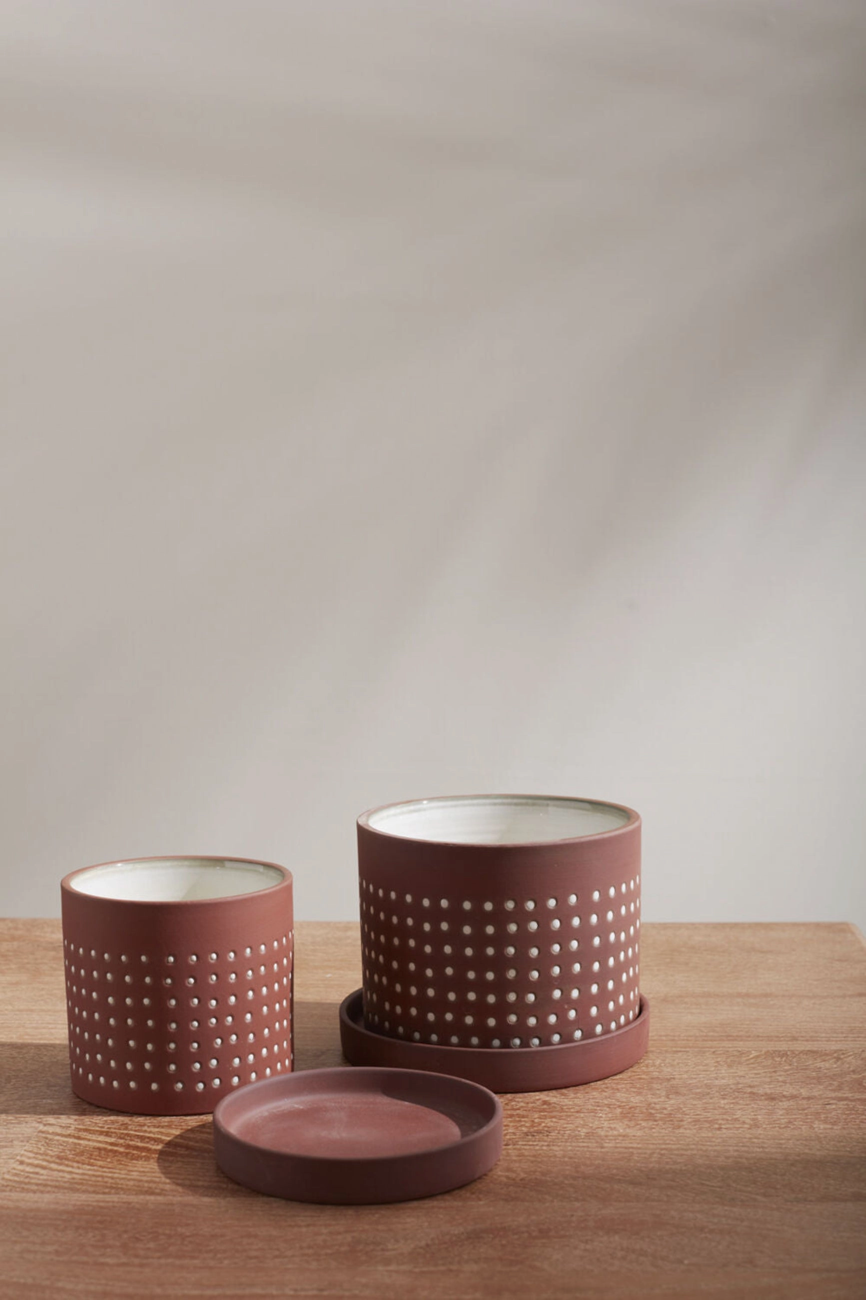 Salamanca Pot & Saucer Small