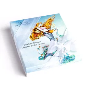 Salted Caramel Box, 16pc,faux bloom stem 