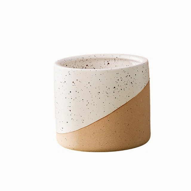 Sanctuary Linen Ceramic Planter