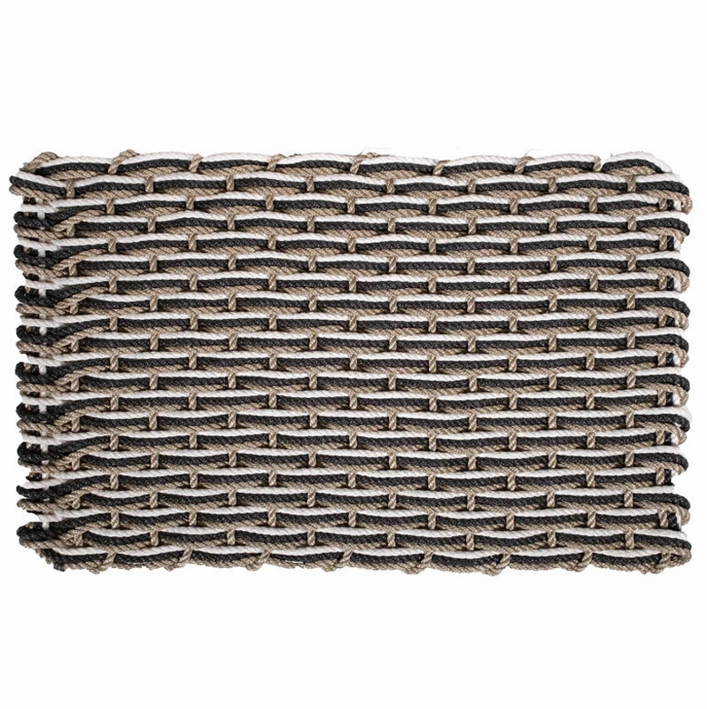 Sand, Charcoal, Pearl Rope Doormat,garden field mower