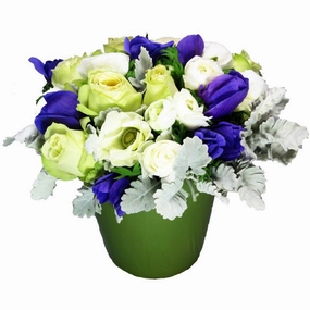 Sapphire,artificial flower arrangement