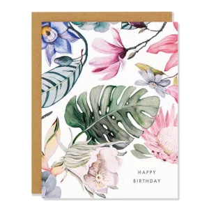 Sarah Voyer Paper - Tropical Birthday,faux bloom stem 