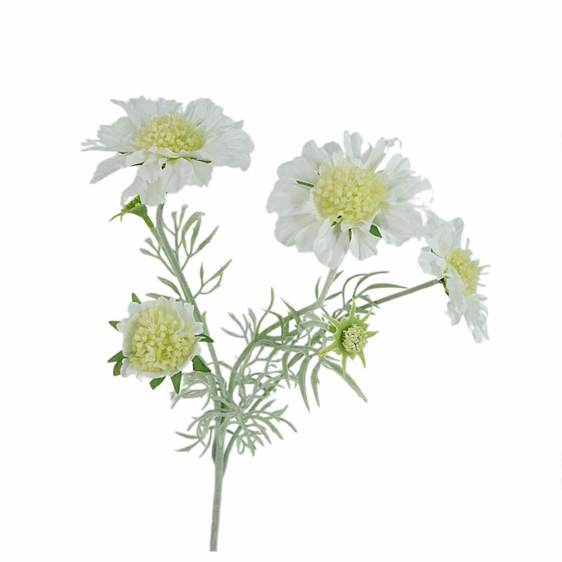 Scabiosa Artificial Silk Flower 4 Color Selections SCABIOSA1-A4,dried artificial flower