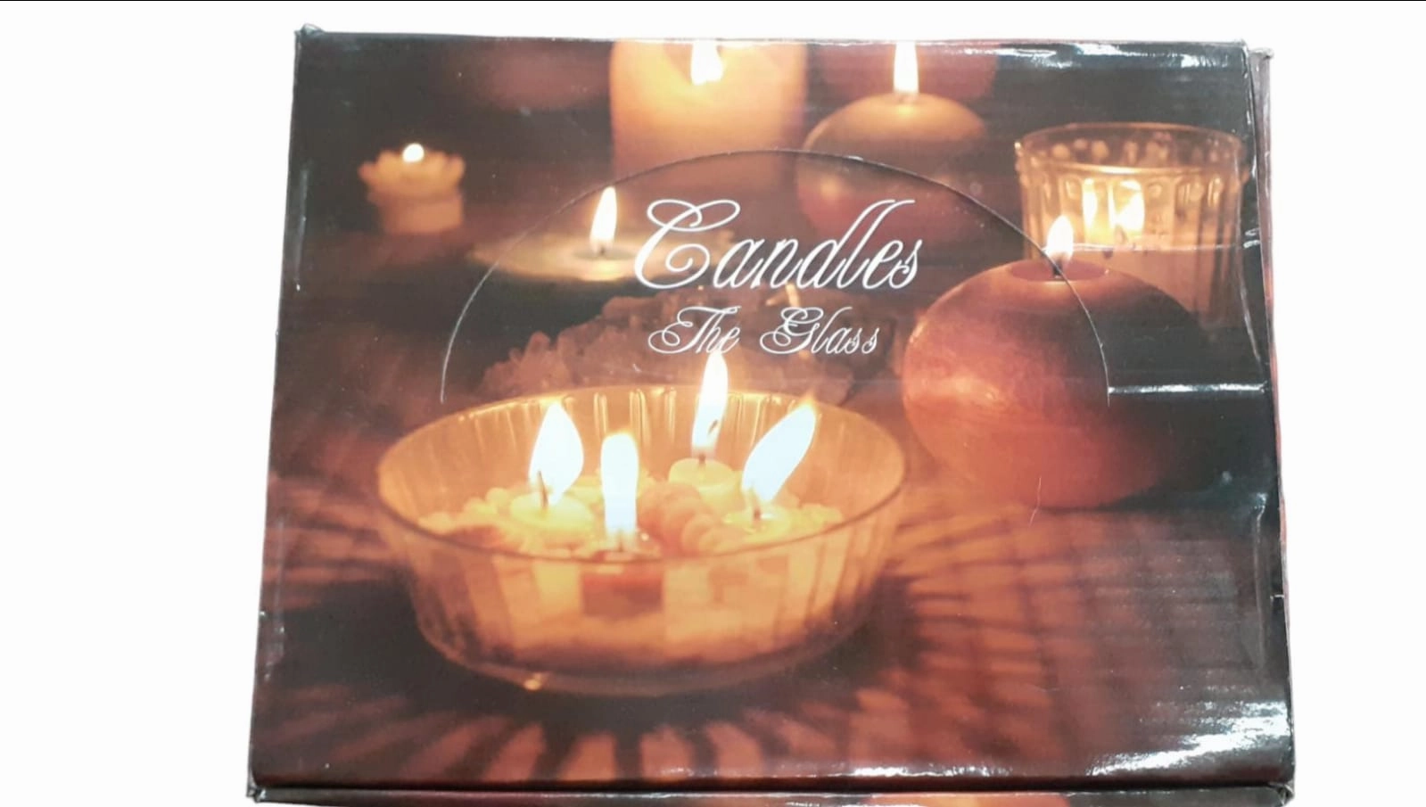 Scented Red Wax Candle