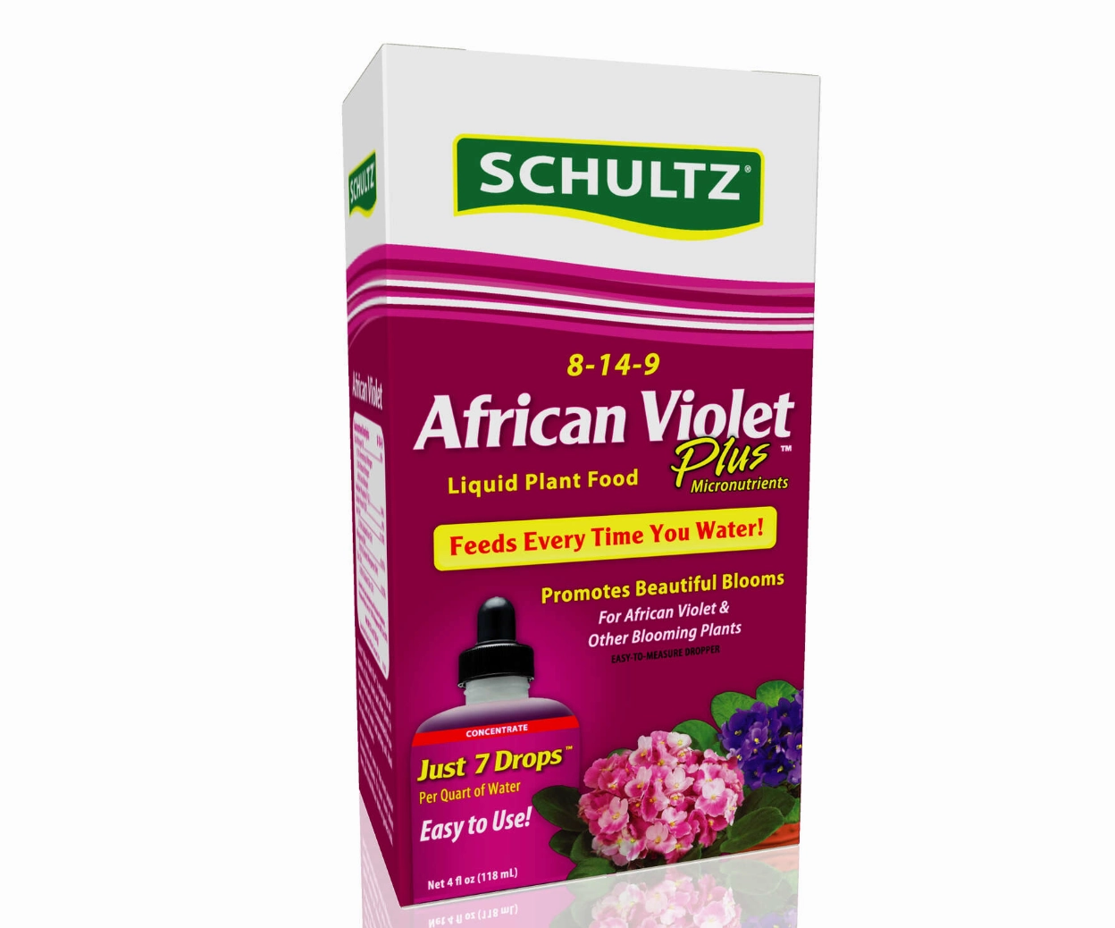 Schultz African Violet Liquid Plant Food,potted plant decor