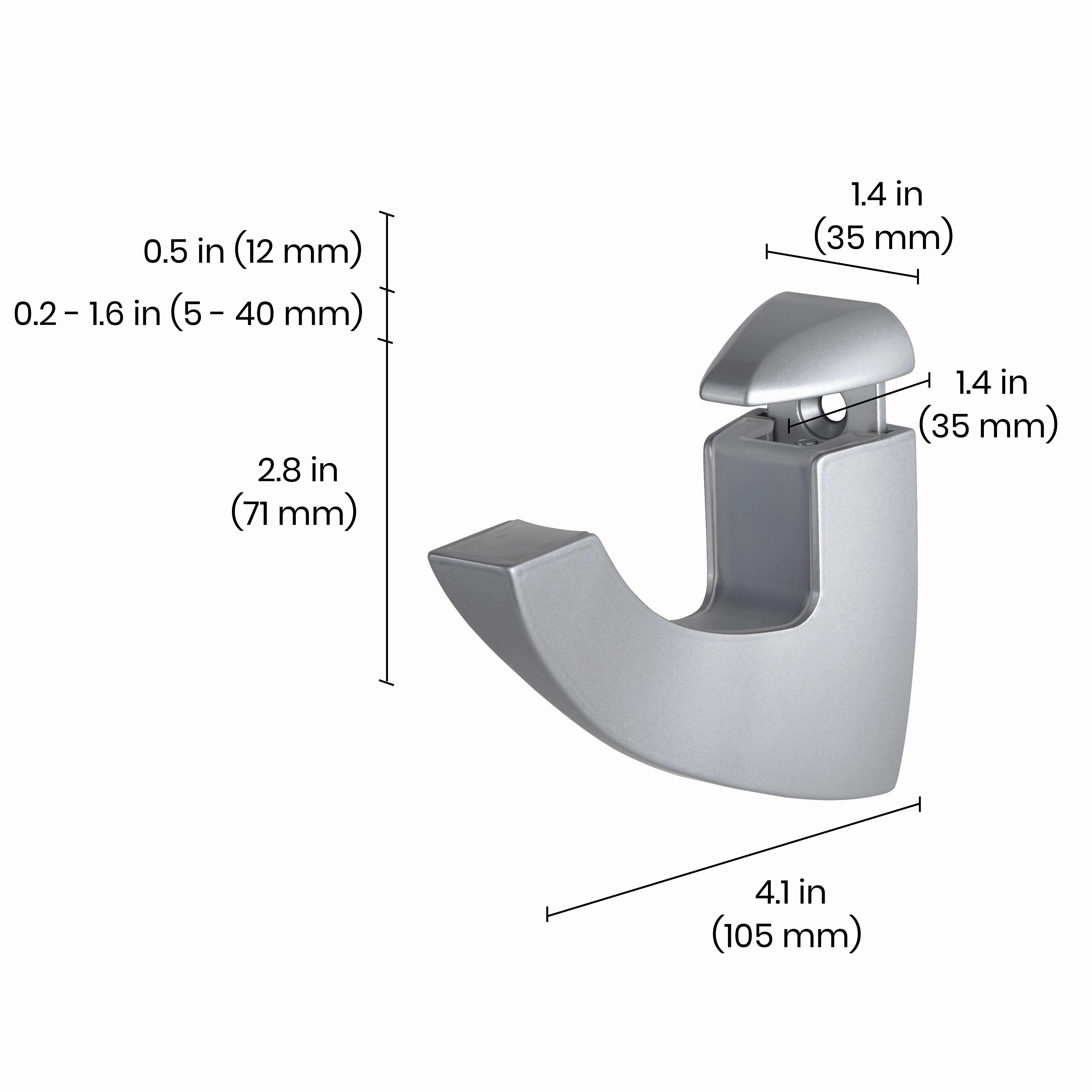 SCOOP MAXI Shelf Clip - Set