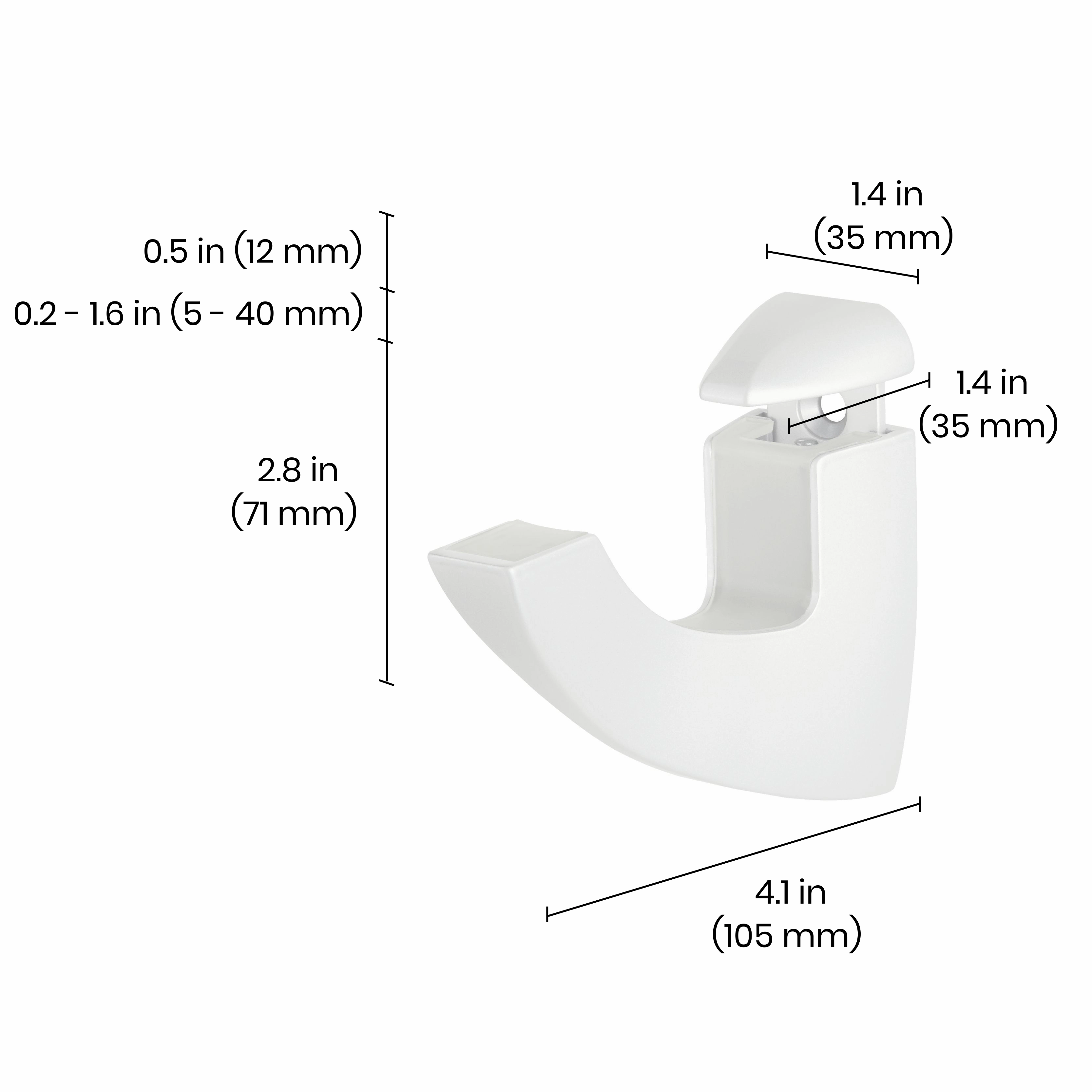 SCOOP MAXI Shelf Clip - Set