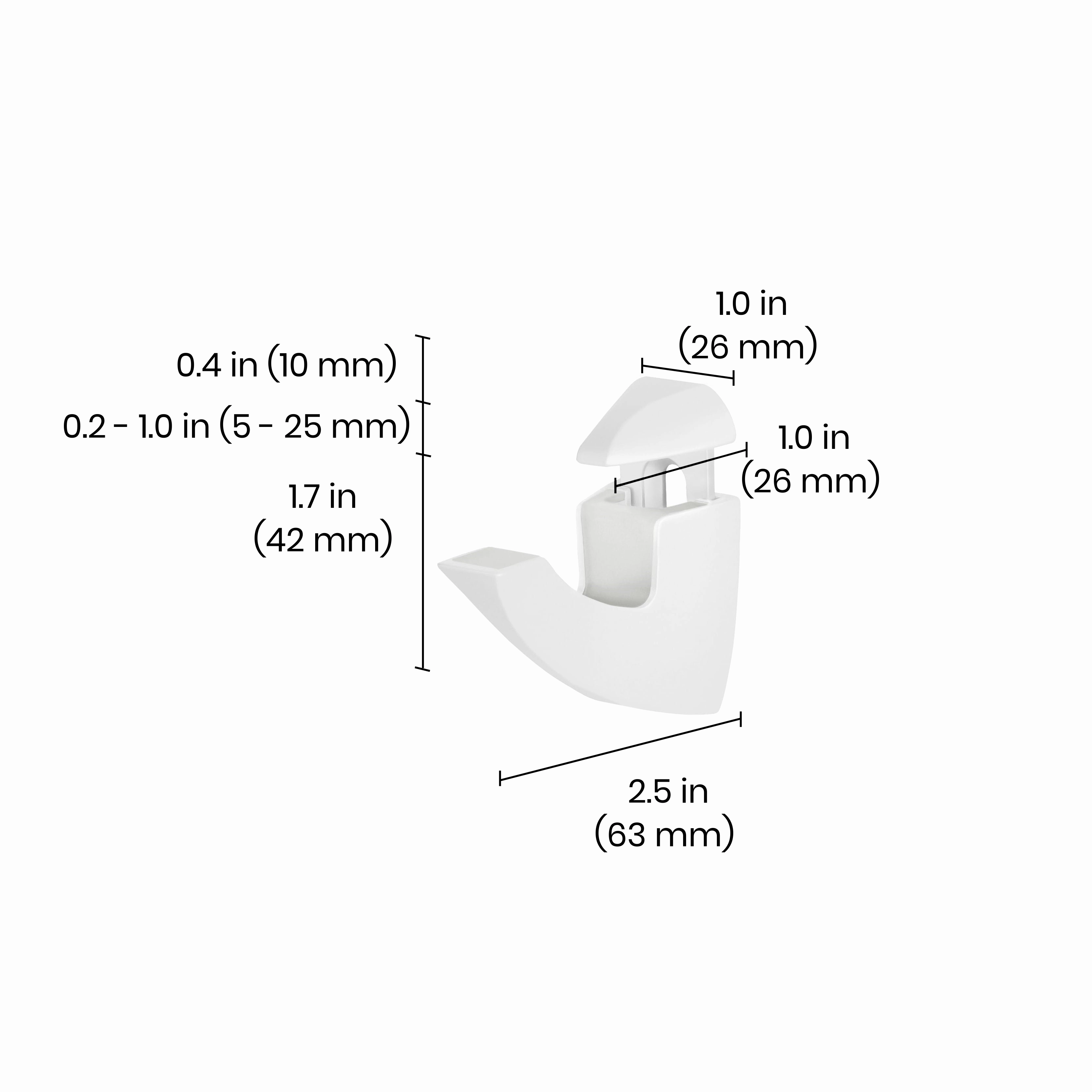 SCOOP Shelf Clip - Set