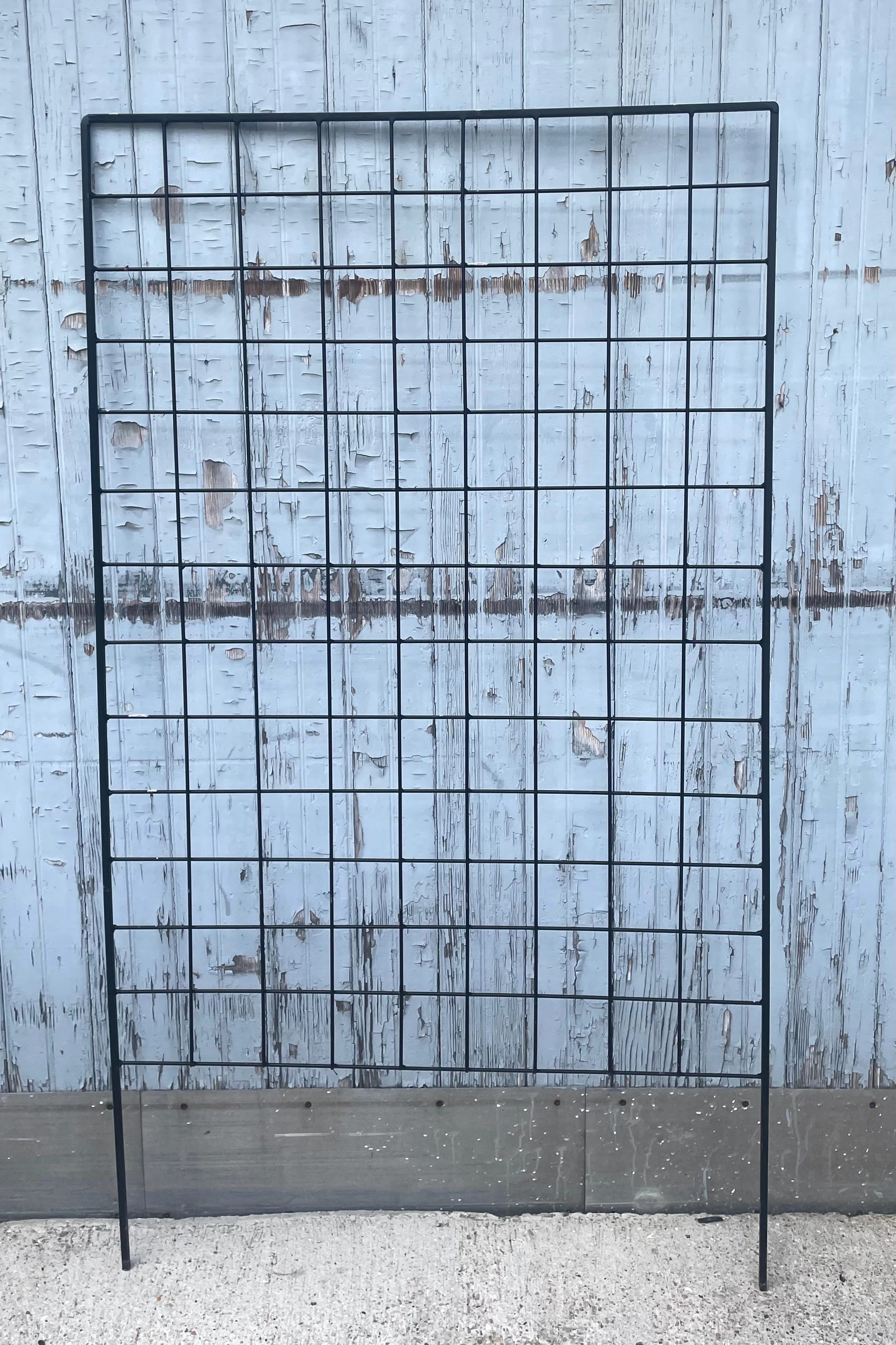 Screen Trellis Wide Black,potted plant decor