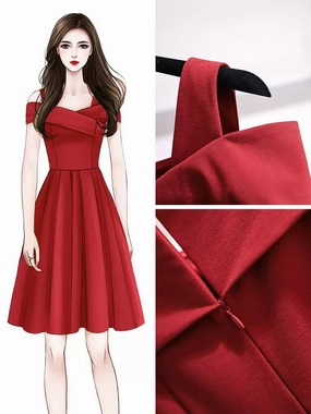 Second hand party dress (s) artificial flower bouquet  
