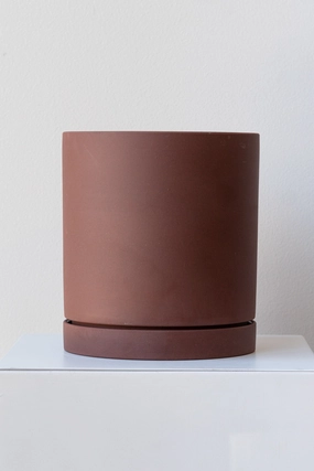 Sekki Pot Rust Large,indoor flower container