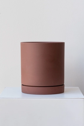 Sekki Pot Rust Medium,indoor flower container