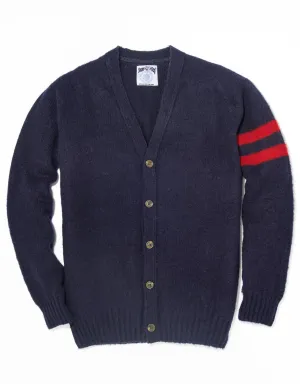 SHAGGY DOG UNIVERSITÄTS CARDIGAN - MARINEBLAU