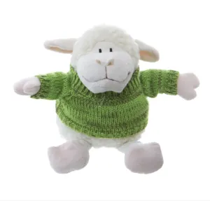 Sheep In Sweater,realistic flower bouquet 