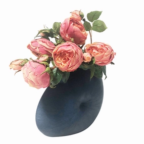Shell Vase,hand-painted ceramic vase