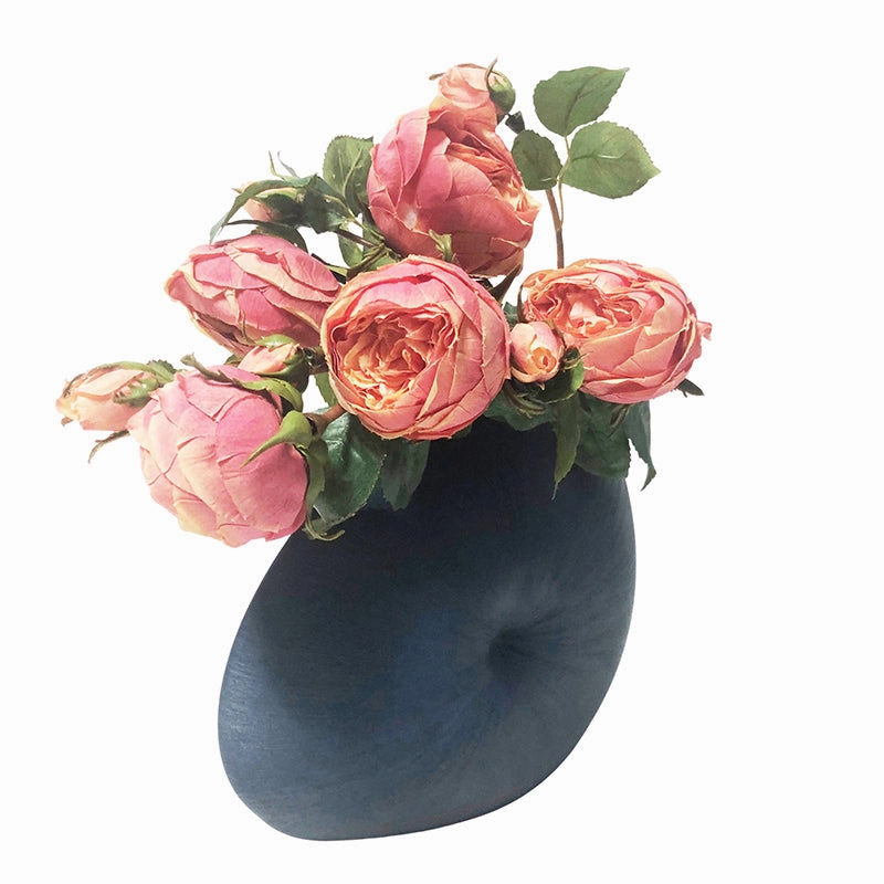 Shell Vase,hand-painted ceramic vase