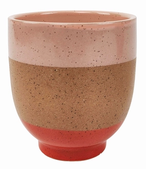 Shyla Planter Umber,terracotta plant pot