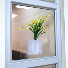 Silicone Sticky Vase Stick,hand-painted ceramic vase