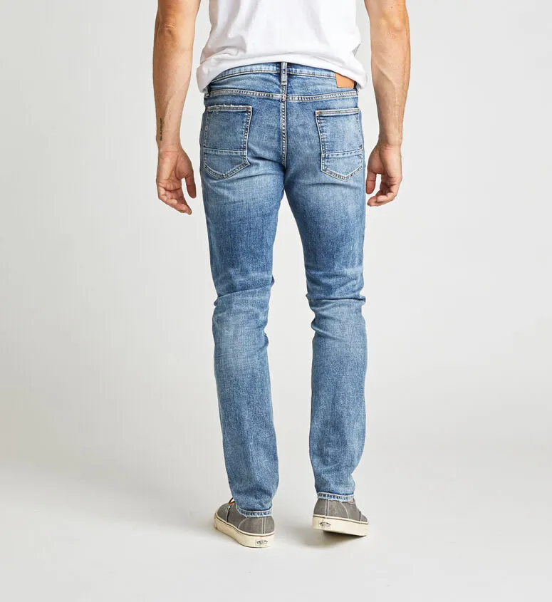 Silberner Kenaston Slim Fit mit schmaler Beinpassform