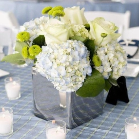 SILVER 6" CUBE VASE - SIL3,aesthetic flower vase