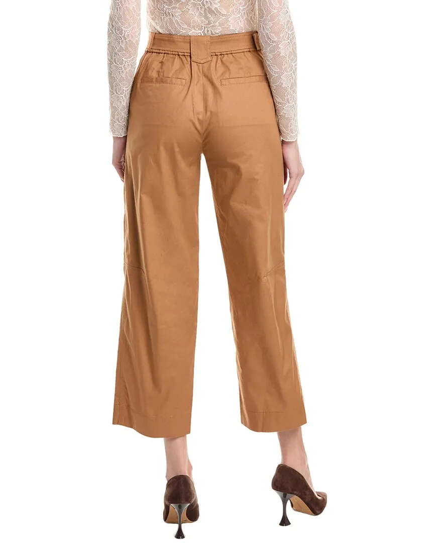 SIMKHAI Jenny Gürtelbund-Cropped-Hose