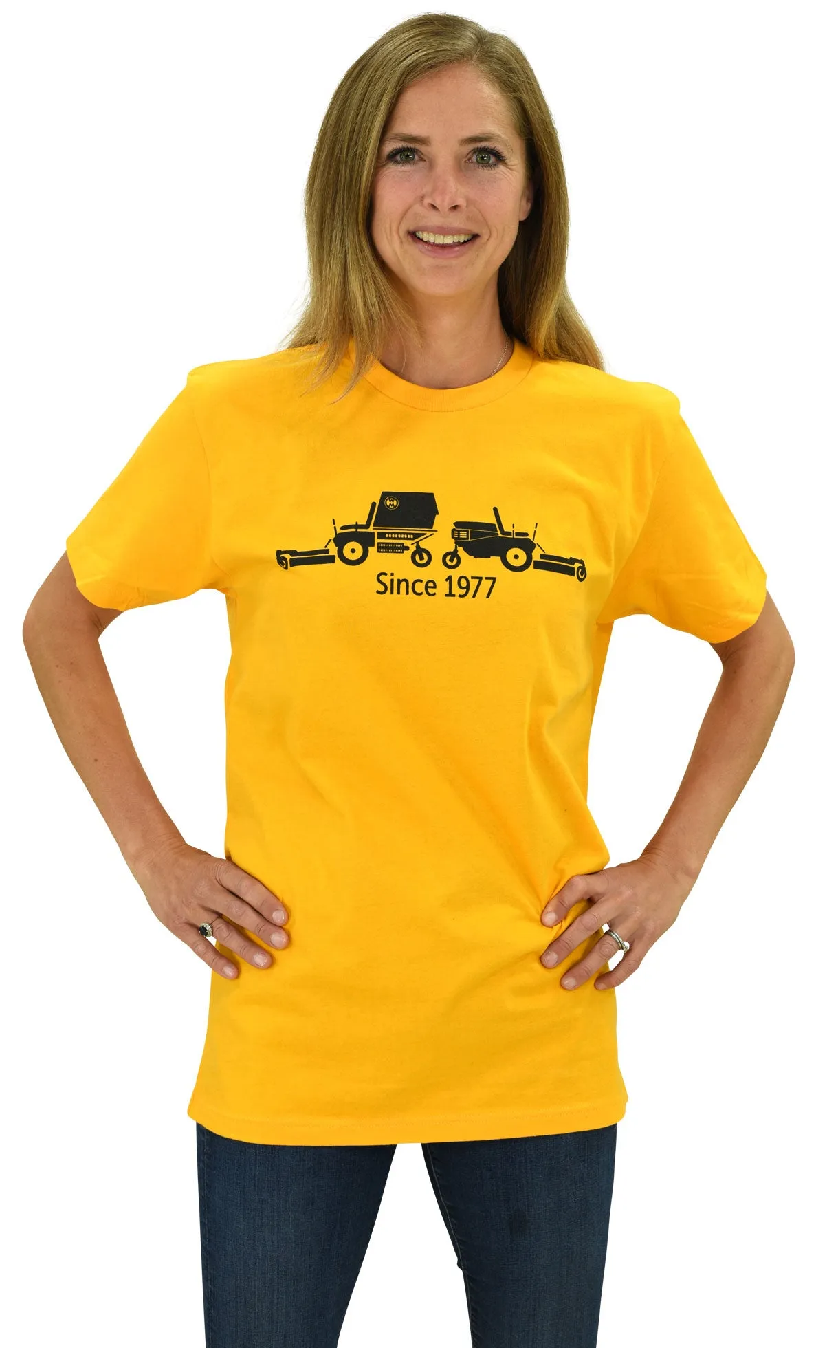 Seit 1977 Gelbes T-Shirt