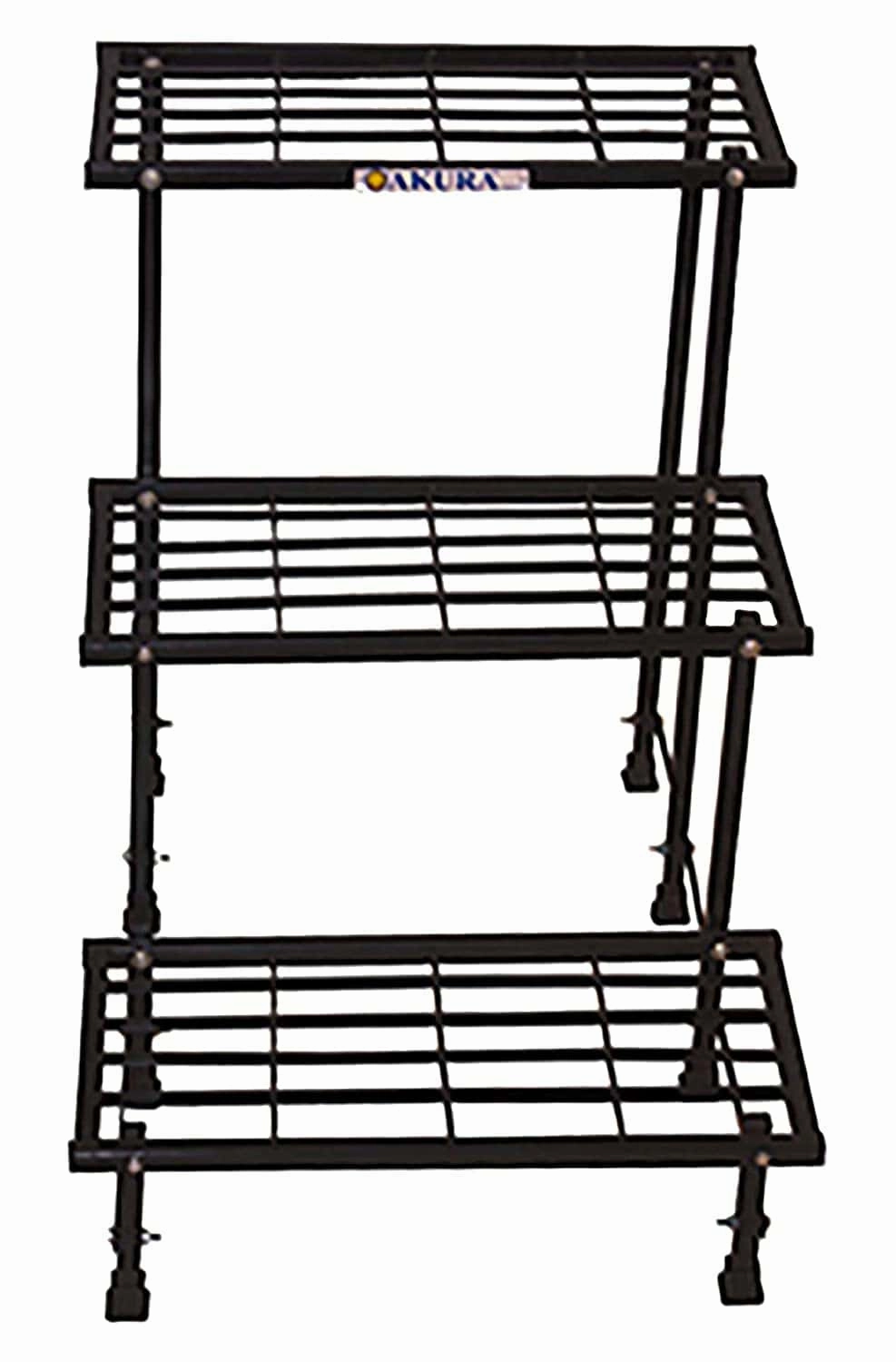 Single Step Compact Metal Gardening Stand