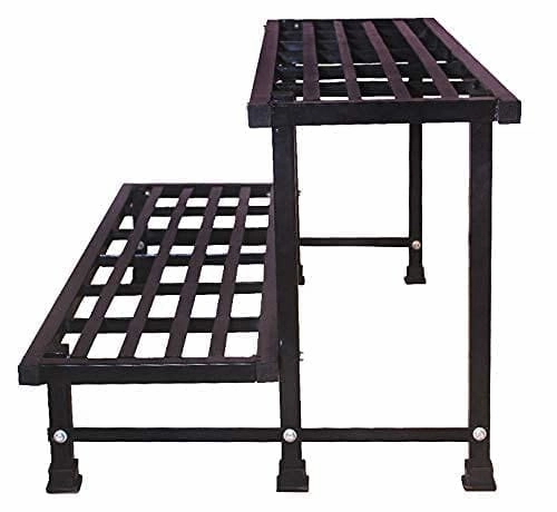 Single Step Compact Metal Gardening Stand
