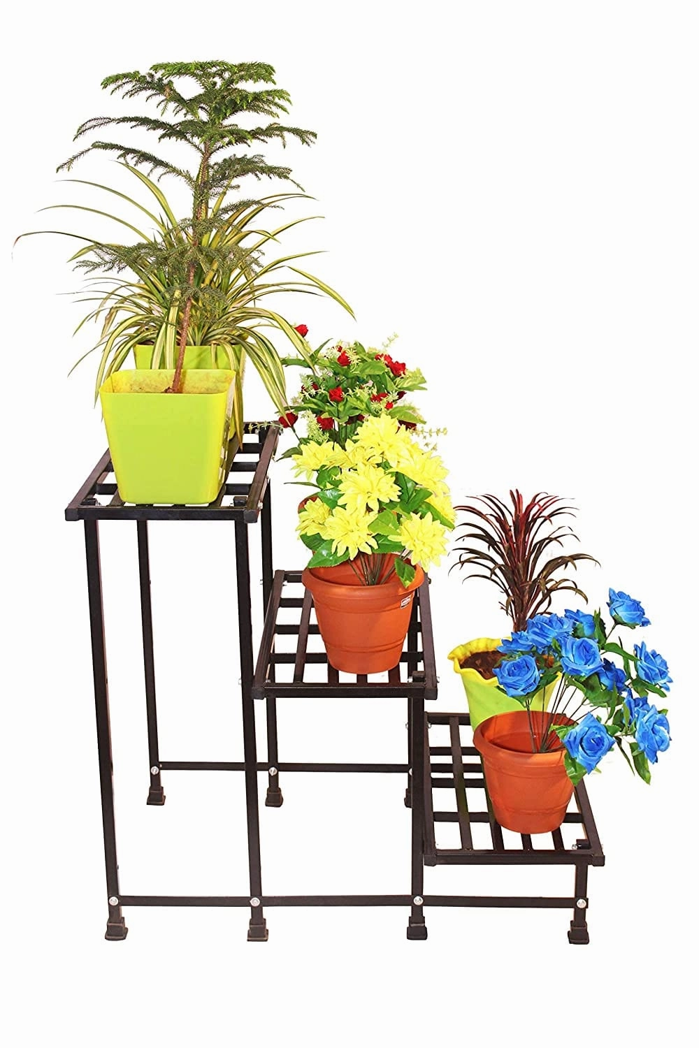 Single Step Compact Metal Gardening Stand