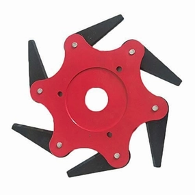 Six Point Blade For Brush Cutter, Grass Cutter and Lawn Mower,organic plant fertilizer